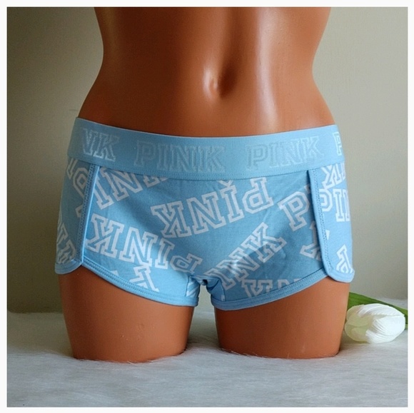 PINK Victoria's Secret Other - Size M🌺PINK VICTORIA'S SECRET LOGO BOYSHORT.nwt